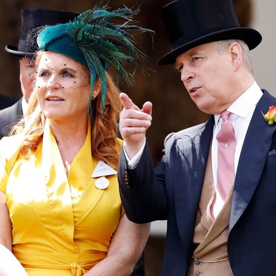 Sarah Ferguson e príncipe André