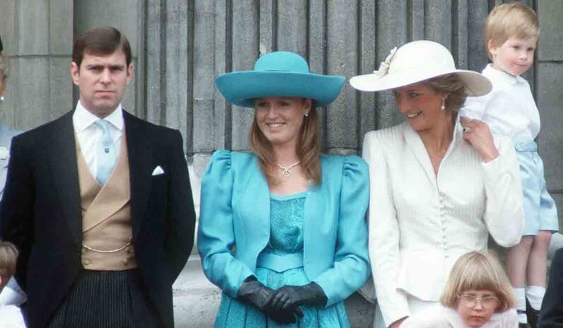 Sarah Ferguson e príncipe André