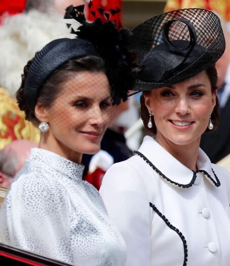 Cerimónia da jarreta, Kate Middleton, Camilla Parker Bowles