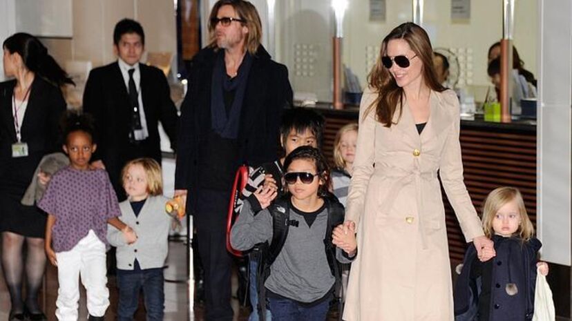 Brad Pitt em família