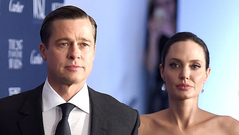Brad Pitt e Angelina Jolie em família