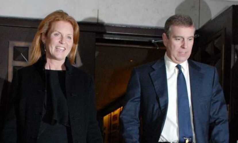Sarah Ferguson e príncipe André