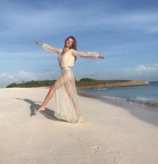 Gisele Bündchen, tom brady, filha, salto, cascata, perigo, vivi