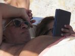 António Costa, Fernanda Tadeu, praia, lagoa, carvoeiro, férias, primeiro-ministro, governo, ps