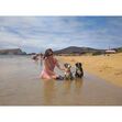 Fátima lopes, estilista, férias, praia, porto santo, madeira, cães, iris, baco