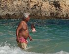 António Costa, Fernanda Tadeu, praia, lagoa, carvoeiro, férias, primeiro-ministro, governo, ps