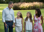 rei de espanha, felipe VI, Letizia, rainha, leonor, sofia, infanta, princesa, palácio de ma