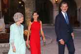Letizia e Felipe com as filhas, Leonor e Sofia 