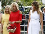 Brigitte Macron, Melania Trump