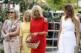 Brigitte Macron, Melania Trump