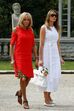 Brigitte Macron, Melania Trump