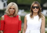 Brigitte Macron, Melania Trump