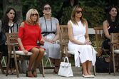 Brigitte Macron, Melania Trump