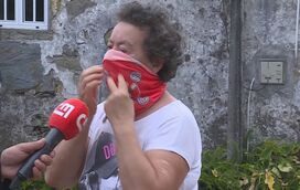 O fogo ao pescoço
