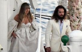 Casamento a bordo de iate de luxo! Heidi Klum e Tom Kaulitz voltam a trocar juras de amor