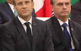 Como disse?! Bolsonaro só aceita ajuda de França... se Macron pedir desculpa por lhe ter chamado mentiroso