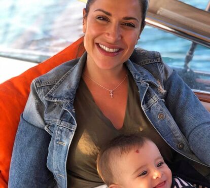 Festa de arromba! Dânia Neto batiza o filho 2 dias depois do seu 1.º aniversário: 'Que Deus te ilumine e te proteja sempre'