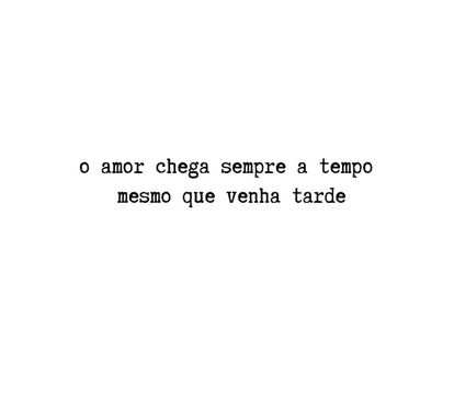 O amor é...