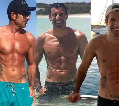 Fetiche?! Já viu quantas fotos Luís Figo partilhou em tronco nu?! Estão aqui todas