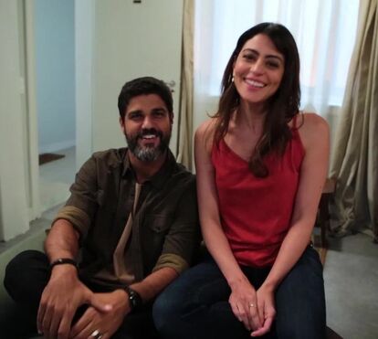 Bruno Cabrerizo assume novo amor com colega de novela da Globo