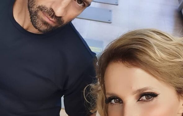 Nuno Neves, o personal trainer de Cristina Ferreira, com ela no ginásio 