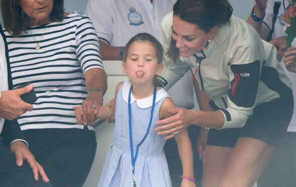 Kate Middleton e Charlotte