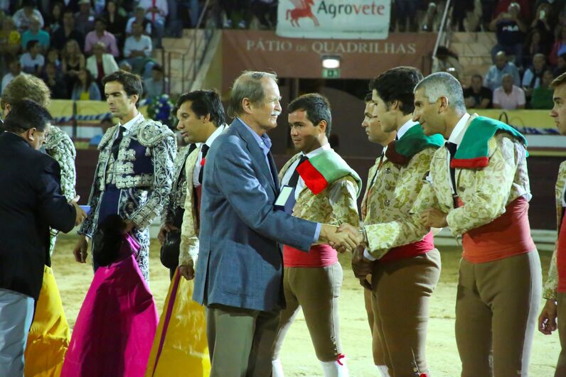 Tourada Real, d. duarte pio, isabel de herédia, afonso, maria francisca, dinis, real tertúlia tauromáquica, salvaterra de magos 