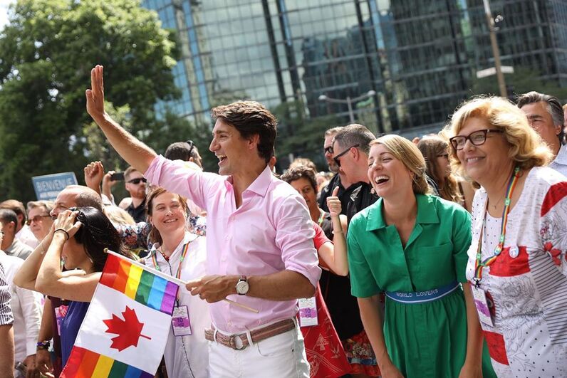 Justin Trudeau, Sophie Grégoire Trudeau, Canadá