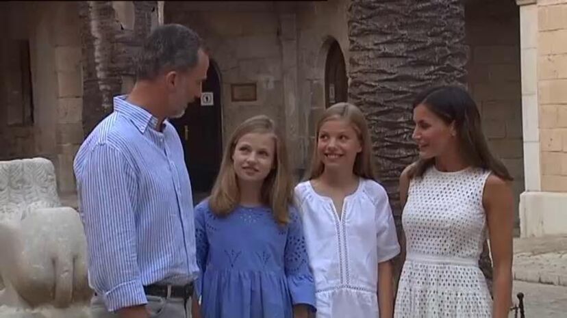 Felipe V, Letizia, princesa Leonor, infanta Sofia