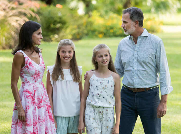 rei de espanha, felipe VI, Letizia, rainha, leonor, sofia, infanta, princesa, palácio de ma