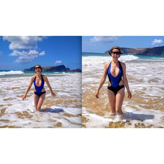 Fátima lopes, estilista, férias, praia, porto santo, madeira, cães, iris, baco