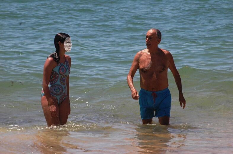 Marcelo Rebelo de Sousa, Presidente da República, algarve, netos, quinta do lago, gigi