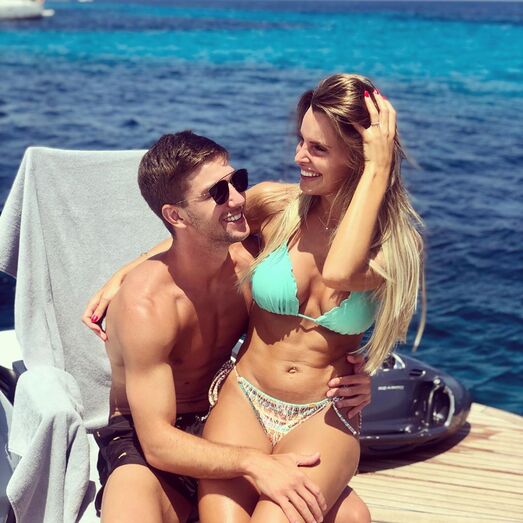Luciano Vietto, Paloma Hurtado, sporting