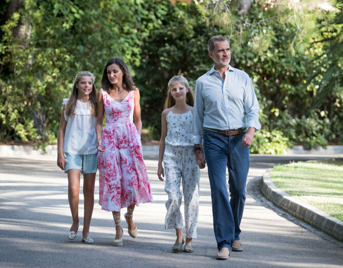 rei de espanha, felipe VI, Letizia, rainha, leonor, sofia, infanta, princesa, palácio de ma