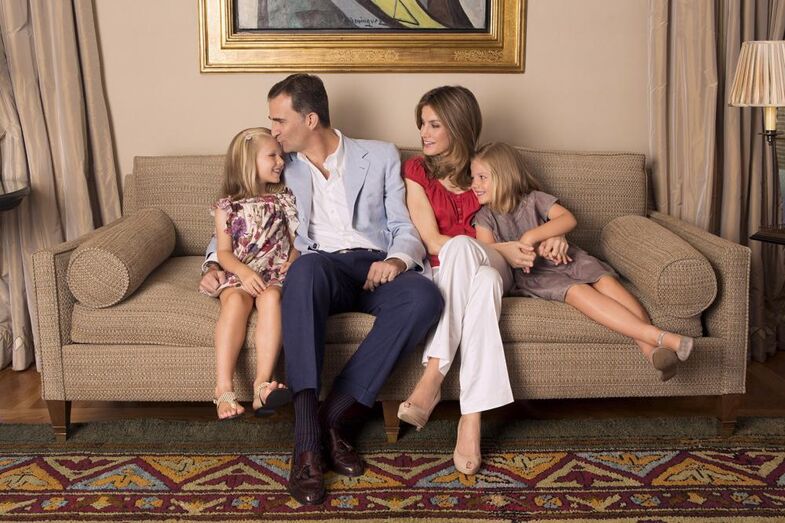 Felipe VI, Letizia, Leonor