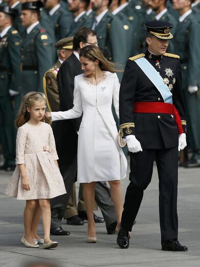 Felipe VI, Letizia, Leonor