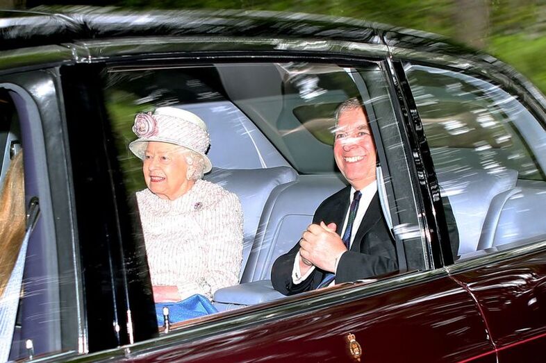 Funeral Jeffrey Epstein, rainha Isabel II, Príncipe André