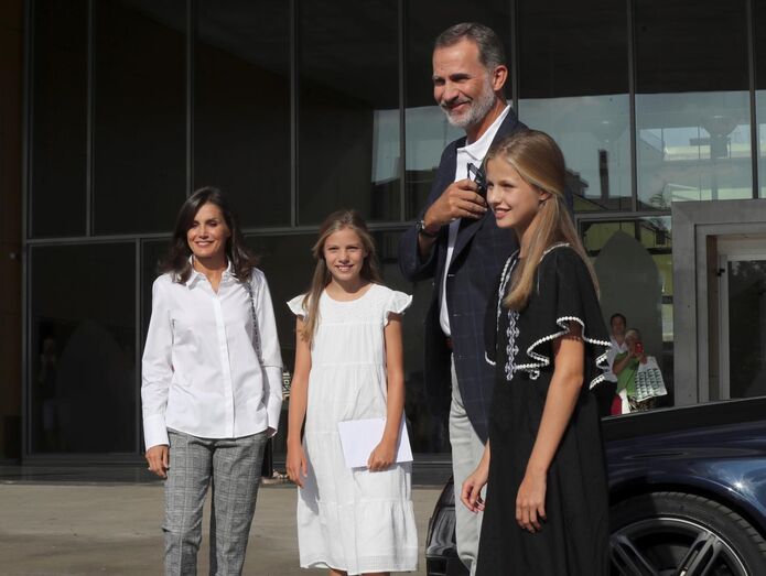 Felipe, Letizia, Leonor, Sofía