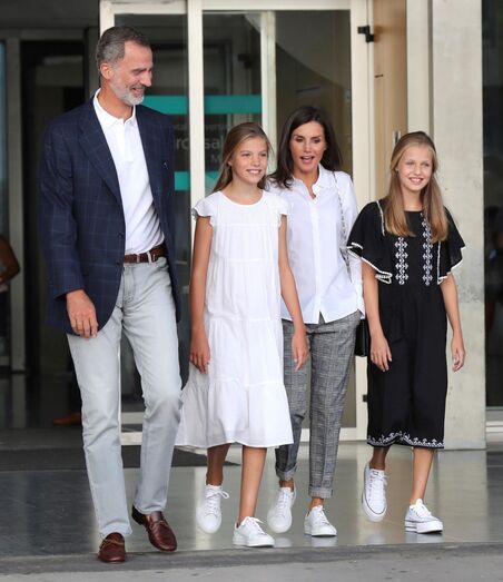 Felipe, Letizia, Leonor, Sofía