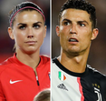 Alex Morgan, cristiano ronaldo
