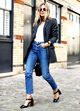 Blazer e jeans
