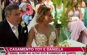 Os melhores momentos do casamento de Toy e Daniela