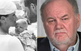 Pai de Meghan Markle avança para tribunal para conseguir ver os netos, que ainda não conhece