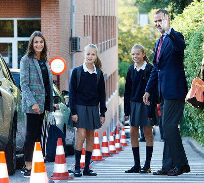 Princesa Leonor e infanta Sofia: duas estrelas no regresso às aulas