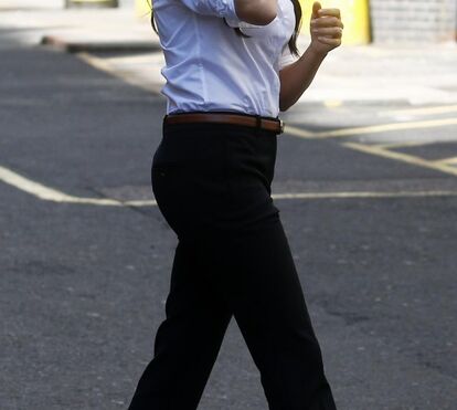 A correr contra o tempo para recuperar a boa forma física, Meghan Markle já vê resultados 