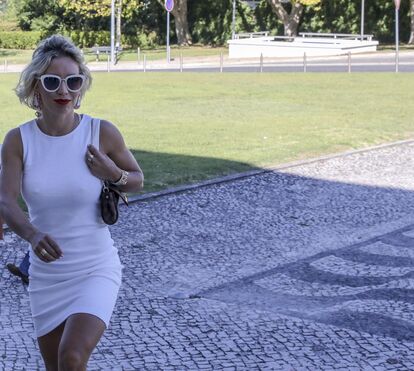 As imagens de Luciana Abreu e Yannick Djaló de volta ao tribunal