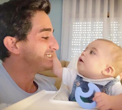 Que amor! As fotografias mais ternurentas do filho de Manuel Melo