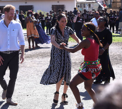 Nunca se viu a duquesa tão descontraída. É em África que Meghan Markle é verdadeiramente feliz 
