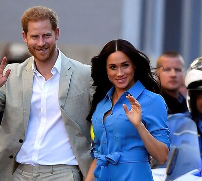 Embaraço! Meghan surpreendida por fã na África do Sul
