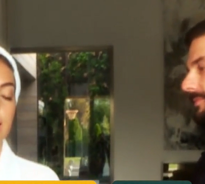 Estreia! Georgina na sua primeira entrevista televisiva: 'Tenho filhos maravilhosos e um homem que me ama'